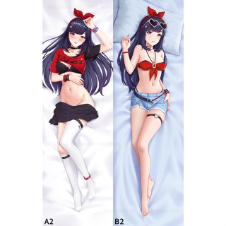 Kira Bella A-soul YouTuber Vtuber ปลอกหมอน ลายอนิเมะ Dakimakura ขนาด 50x150 ซม. สําหรับกอดร่างกาย