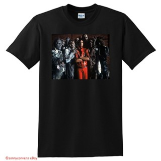 ขายดี 【พร้อมส่ง】เสื้อยืดโปสเตอร์ ลาย Michael Jackson Thriller 484786