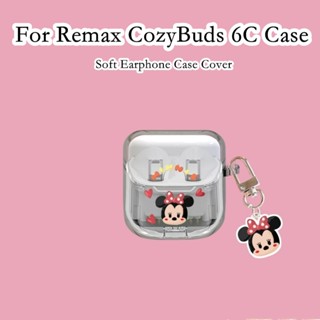 【ส่วนลด】เคสหูฟัง แบบนิ่ม ลายการ์ตูน สําหรับ Remax CozyBuds 6C Remax CozyBuds 6C