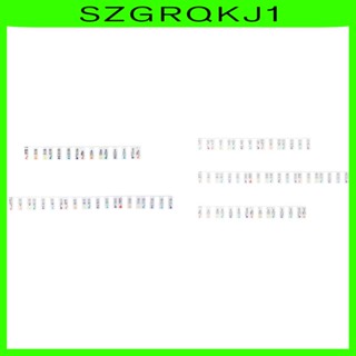 [szgrqkj1] สติกเกอร์ฉลากโน้ตดนตรี ติดตั้งง่าย สําหรับติดตกแต่งคีย์บอร์ด เปียโน