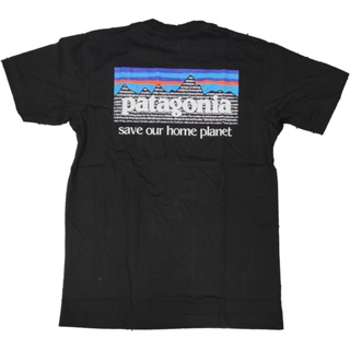 📦พร้อมส่ง ⭐ patagonia ⭐ เสื้อยืด คอกลม แขนสั้น แฟชั่น ภูเขา พาธาโกเนีย พาตาโกเนีย save our home planet  パタゴニア un