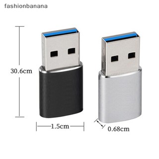 [fashionbanana] อะแดปเตอร์แปลง USB เป็น Type-C สําหรับ Android Mini Type-C Jack Splitter Phone OTG