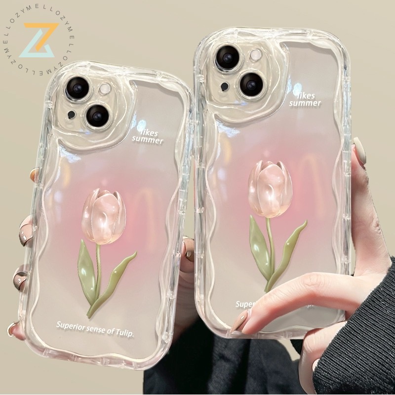 Oppo Reno12 F 5G Reno 12 5G Reno11 F Reno 11 5G Reno 10 5G Reno 8T Reno 8Z 5G Reno 7Z 5G Reno 8 Reno 7 4G Reno 6 5G Reno 5 Reno 4F พื้นผิวซิลิโคนทิวลิป แคลิฟอร์เนีย