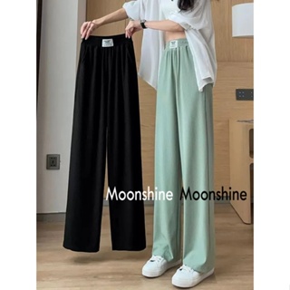 Moon  กางเกงขายาว คาร์โก้ กางเกง เชือกอเมริกันคลาสิค Cargo pants 2023 NEW 072024 Korean Style รุ่นใหม่ คุณภาพสูง Chic A23L056 36Z230909