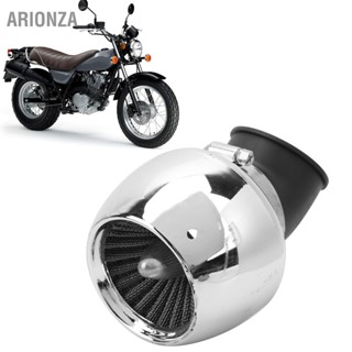 ARIONZA ชุดเครื่องกรองอากาศ W/Flange Clamp Adapter Universal Cleaner สำหรับรถจักรยานยนต์ Dirt Bike ATV