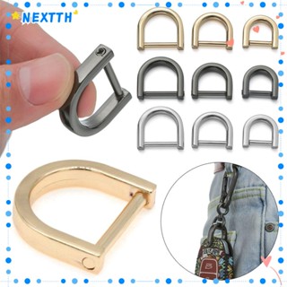 Nextth หัวเข็มขัด รูปตัว D อุปกรณ์เสริม สําหรับสายคล้องกระเป๋า