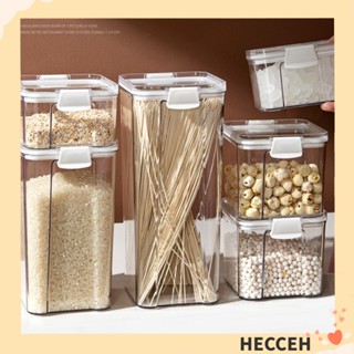 Hecceh กระปุกซีเรียล สําหรับใส่จัดเก็บธัญพืช ถั่ว อาหาร