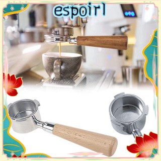 Espo อะไหล่ที่กรองกาแฟ ด้ามจับไม้ 3 หู 51 มม. แบบเปลี่ยน สําหรับ Delonghi EC685