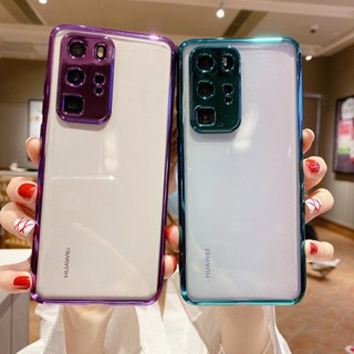 เคสโทรศัพท์มือถือแบบนิ่ม TPU ใส หรูหรา สําหรับ Huawei Nova 7 8 5 Pro Nova 7se 7i 6se P30 Pro