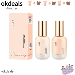 OKDEALS รองพื้น เนื้อลิขวิด กันน้ํา ติดทนนาน สําหรับผู้หญิง