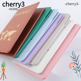 Cherry3 กระเป๋าใส่หนังสือเดินทาง มีสไตล์ สําหรับเดินทาง งานแต่งงาน