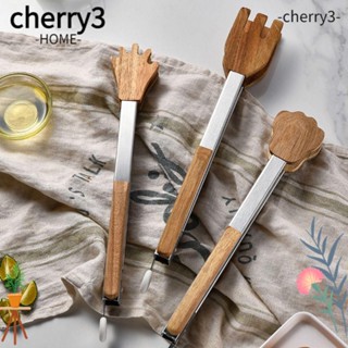 Cherry3 ที่คีบอาหาร บาร์บีคิว ขนมปัง สเต็ก อุปกรณ์เสริม สําหรับห้องครัว