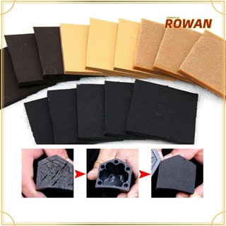 Rowans แผ่นยาง กันลื่น ทนทาน สําหรับซ่อมแซมรองเท้าส้นสูง DIY