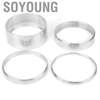 Soyoung Air Cleaner Spacer Replacement Aluminum Accessories for Carbs with 5 1/8in Opening