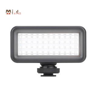 โคมไฟสปอตไลท์ LED ABS กันน้ํา 40 เมตร สีดํา สําหรับ GoPro11 10 Action 3 1 ชิ้น