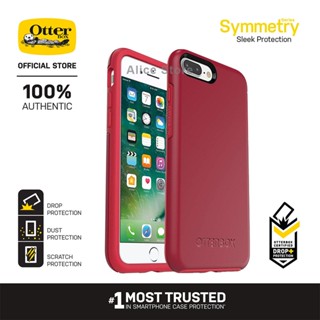 Otterbox เคสโทรศัพท์มือถือ กันกระแทก สีแดง สําหรับ iPhone 8 Plus iPhone 7 Plus