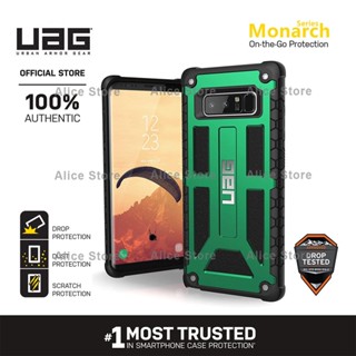 Uag เคสโทรศัพท์มือถือ สีเขียว สําหรับ Samsung Galaxy Note 8