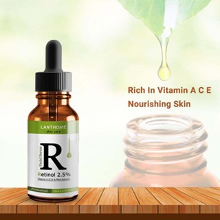 3pcs Retinol Essence with 2.5% Vitamin C Anti-wrinkle Anti-oxidation Whitening Moisturizing Essence