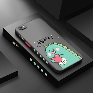 สําหรับ OPPO A77 F3 F3 Plus เคสการ์ตูนไดโนเสาร์น้อยน่ารัก การออกแบบใหม่ เคสโทรศัพท์แข็ง ฝ้า ซิลิโคนนุ่ม กันกระแทก รูปแบบเคส