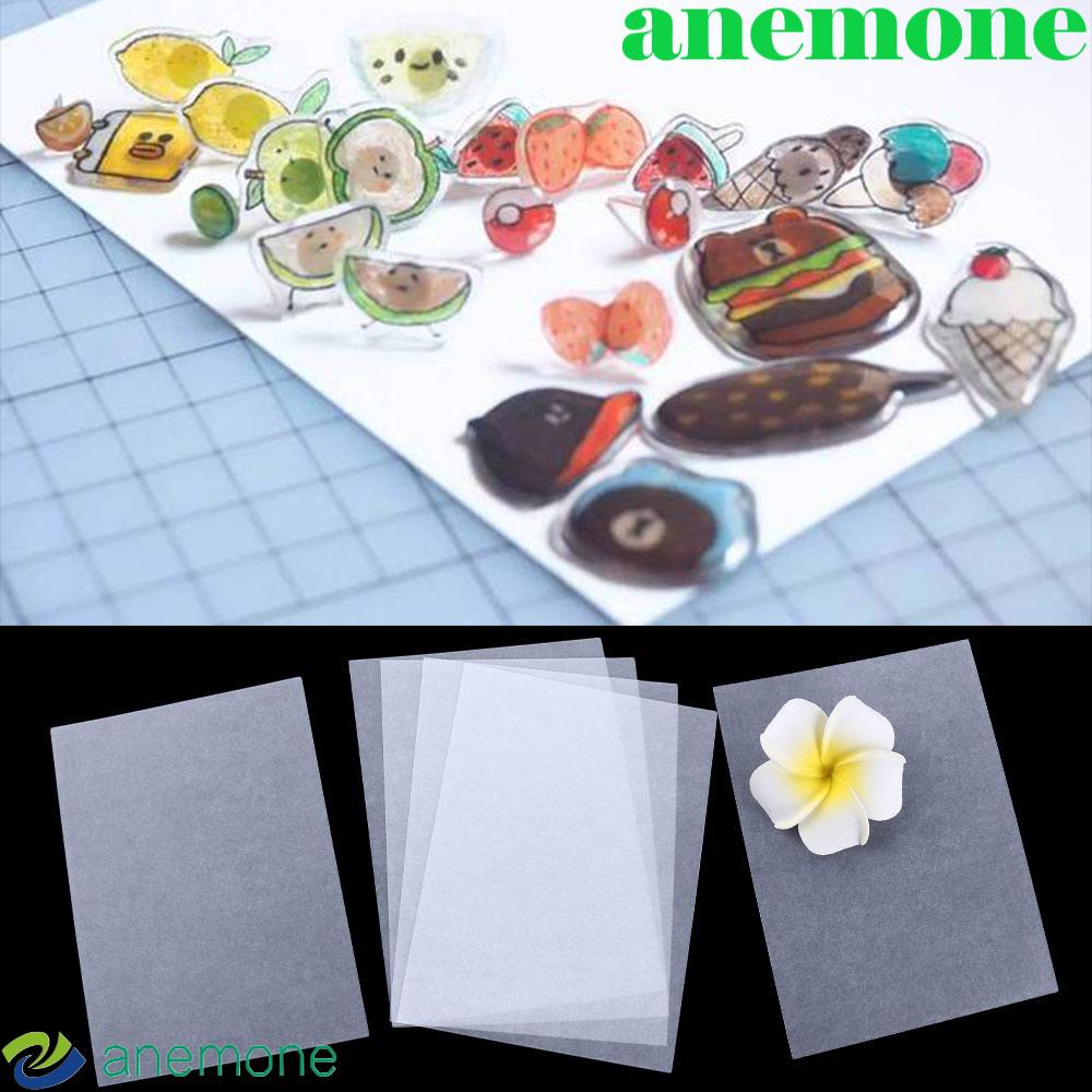 Anemone แผ่นฟิล์มพลาสติก หดได้ เพื่อการเรียนรู้ สําหรับเด็ก 5 ชิ้น