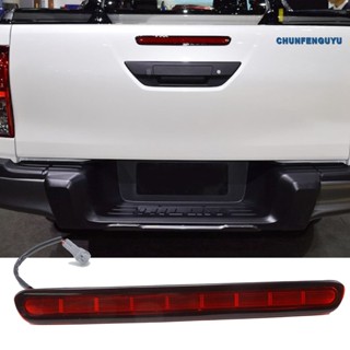 [CFGY Auto] ไฟเบรกท้าย LED สีแดง 3rd 81570-0K100 แบบเปลี่ยน สําหรับ Toyota Hilux 15-18