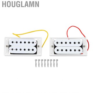 Houglamn Electric Guitar Double Coil Pickups Pickup Clear  for Replacement