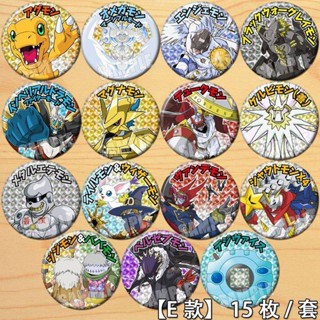 พร้อมส่ง เข็มกลัด ลายการ์ตูนอนิเมะ Digimon E Type สําหรับเก็บสะสม