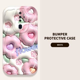 Ybd เคสโทรศัพท์ซิลิโคน ลายกระบองเพชร ดอกไม้ และกระต่ายน่ารัก สําหรับ OPPO A9 2020 A5 2020 F11