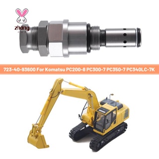 วาล์วล้น 723-40-93600 สําหรับ Komatsu PC200-8 PC300-7 PC350-7 PC340LC-7K