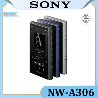 Sony NW-A306 Walkman เครื่องเล่นเพลงดิจิทัล Hi-Res 32GB แบบพกพา พร้อม Android Wi-Fi บลูทูธ USB Type-C MP3 MP4 A306 อัพเกรด A105