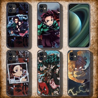 เคสโทรศัพท์มือถือแบบนิ่ม TPU ลายการ์ตูนญี่ปุ่นดาบพิฆาตอสูร SXB36 สําหรับ iPhone X XS 11 Pro Max 14 plus