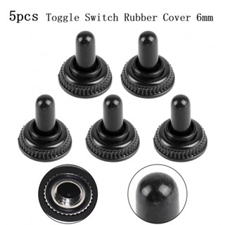 ⚡NEW 8⚡Mini Waterproof Toggle Switch Rubber Cover Cap Boot Premium Quality 6mm Diameter