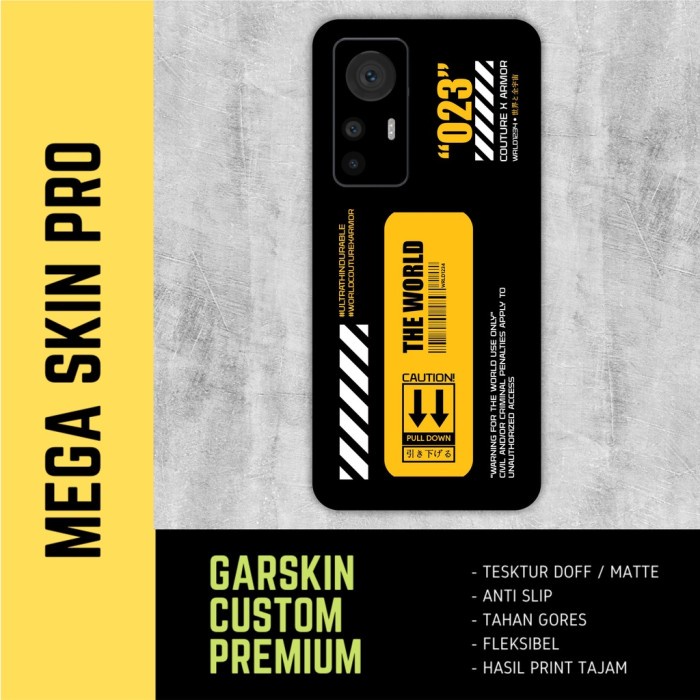 Xiaomi 12T full body Skin - เนื้อหา 2 ชิ้น - skn 1