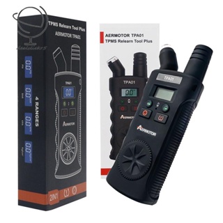 Aermotor 2-IN-1 ระบบตรวจสอบความดันลมยาง Tpms Activation Tool เซ็นเซอร์ความดันลมยาง พร้อมจอแสดงผล LCD