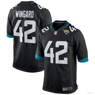 Yp2 เสื้อยืดลําลอง แขนสั้น พิมพ์ลาย NFL Jacksonville Jaguars Game Jersey Andrew Wingard พลัสไซซ์ PY2