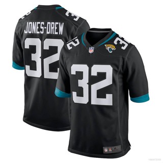 Yp2 เสื้อยืดลําลอง แขนสั้น พิมพ์ลาย NFL Jacksonville Jaguars Game Jersey Jones-Drew พลัสไซซ์ PY2