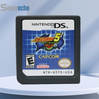 การ์ดเกมคลาสสิก สําหรับ Mega Man Rockman Nintendo DS 2DS 3DS XL NDSI [superecho.th]