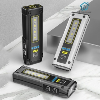 2000mah XPG COB ไฟฉาย LED พาวเวอร์แบงค์ 7 โหมด ชาร์จ USB พร้อมแม่เหล็ก ทํางาน ไฟฉายฉุกเฉิน [Truman.th]