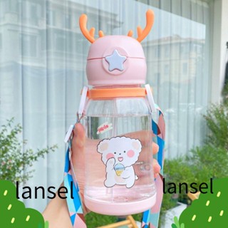 Lansel ขวดน้ํา ลายการ์ตูน ขนาด 600 มล. สําหรับเด็ก