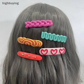 [highbuying] กิ๊บติดผม เรซิน สีแคนดี้ เครื่องประดับ สําหรับผู้หญิง ปาร์ตี้ ฤดูใบไม้ผลิ เครื่องประดับผม ใหม่ พร้อมส่ง