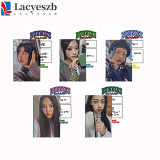 Lacyeszb NewJeans การ์ดโลโม่ อัลบั้มรูปภาพ HD DANIELLE MINJI สําหรับห้องนอน 5 ชิ้น ต่อชุด