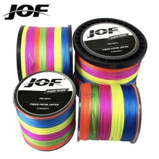 Jof ใหม่ สายเบ็ดตกปลา PE 300 ม. 500 ม. 1000 ม. 4 8 9 12 เส้น