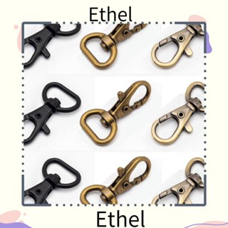 Ethel1 ตะขอโลหะ หมุนได้ 38*9 มม. 7 สี อุปกรณ์เสริม สําหรับกระเป๋าเดินทาง 5 ชิ้น