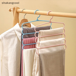 Shakangcool ไม้แขวนเสื้อ ผ้าพันคอ เข็มขัด ผ้าขนหนู กันลื่น 1 ชิ้น SGL