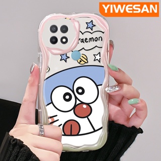 เคสโทรศัพท์มือถือแบบนิ่ม ใส กันกระแทก ลายการ์ตูนโดราเอมอนน่ารัก สําหรับ OPPO A15 A15s A35 4G