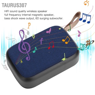 Taurus307 ซับวูฟเฟอร์ลำโพงบลูทูธไร้สายสเตอริโอแบบพกพา USB Mini Sound พร้อมวิทยุ FM