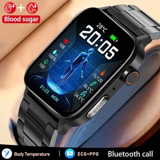 2023 GEJIAN GT22 smartwatch นาฬิกาข้อมือผู้ชาย PPG + ECG 1.85 นิ้ว นาฬิกาผู้ชาย Full Touch HD Screen IP67 กันน้ํา Bluetooth Call Smartwatches