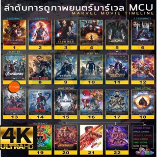 หนังแผ่น 4K หนัง มาเวล MARVEL รวมฮีโร่ 4K หนังราคาถูก แอคชั่น เสียงไทย/อังกฤษ/มีซับ ไทย มีเก็บปลายทาง (เสียงแต่ละตอนดูใน