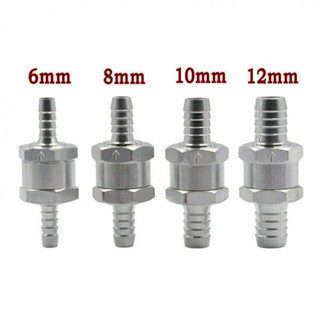 Check Valve Valve 10mm 12mm Air Water Pipe Bio/vegetable Oil For Gasoline