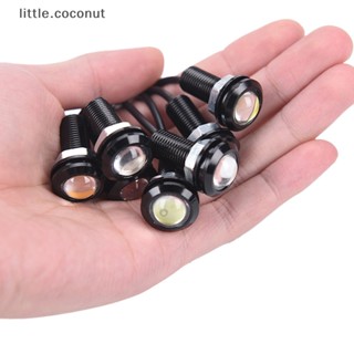 [little.coconut] ไฟตัดหมอก LED DRL 9W 12V 18 มม. สีแดง สําหรับรถยนต์